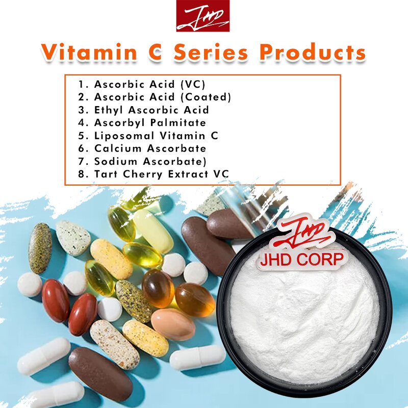 Vitamin C Powder - Hot Selling Ascorbic Acid Food Grade Drum Bag Packaging