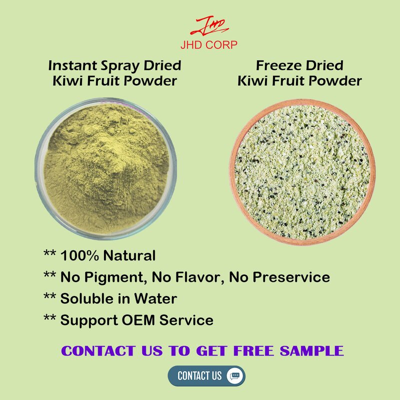 Kiwi Fruit Powder - USA EU Organic Freeze Dried Natural Flavor Superfood