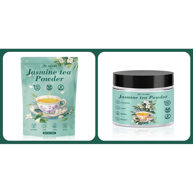 Instant Jasmine Tea Powder - High Quality Raw Organic Health Tea Bulk Packaging