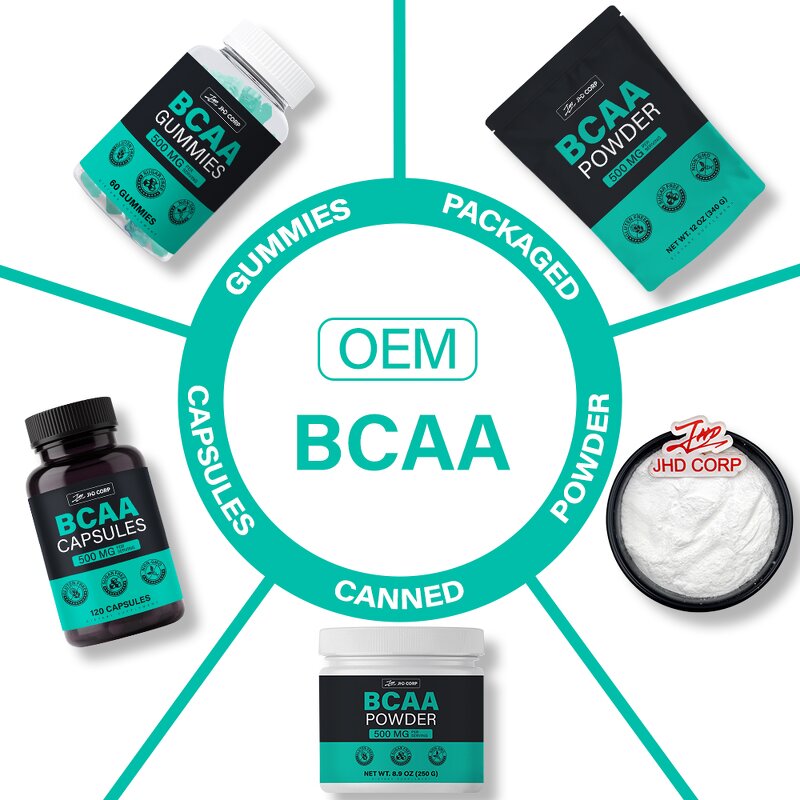 BCAA Powder - ODM/OEM Bulk Sport 2:1:1 Amino Acid Pre Workout Supplement