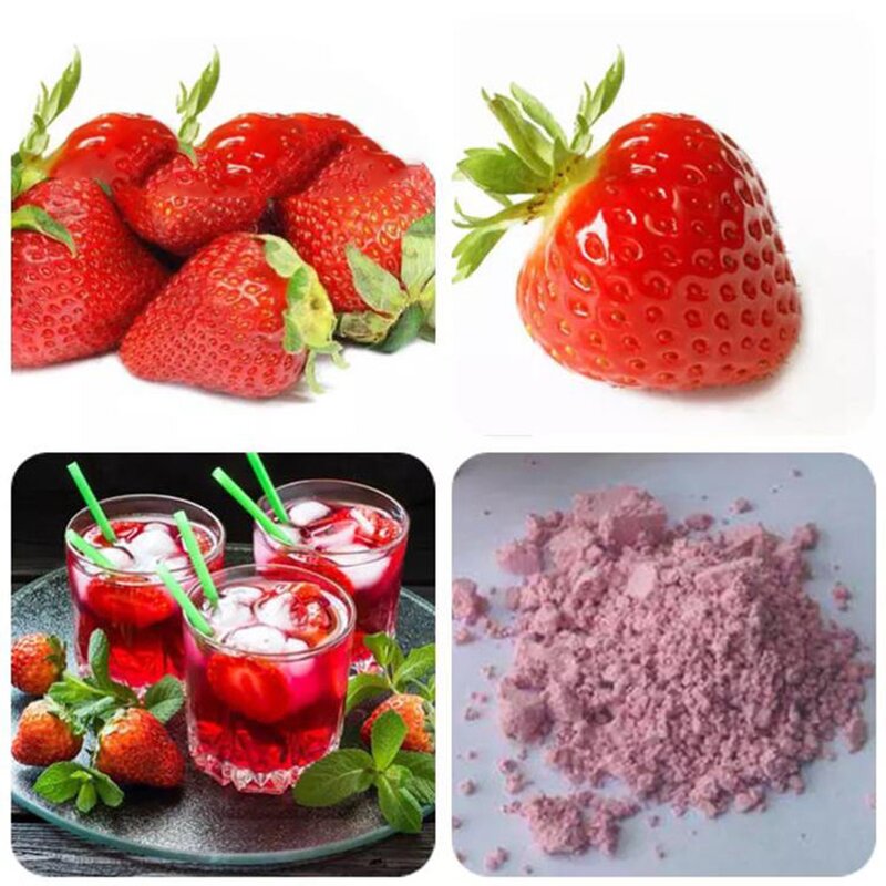 Strawberry Extract Powder Manufacturer - Natural Freeze Dried Organic