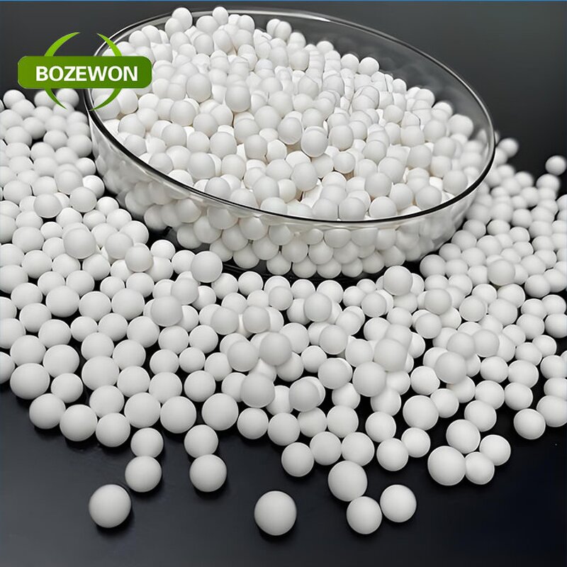 Activated Alumina Desiccant Manufacturer - 99% Al2O3 Ball 3-4mm 2-Year Shelf Life