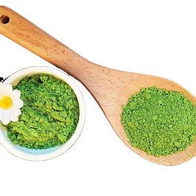 Wheat Grass Juice Powder Factory - 100% Organic HPLC-Tested in Drum Glass Vacuum