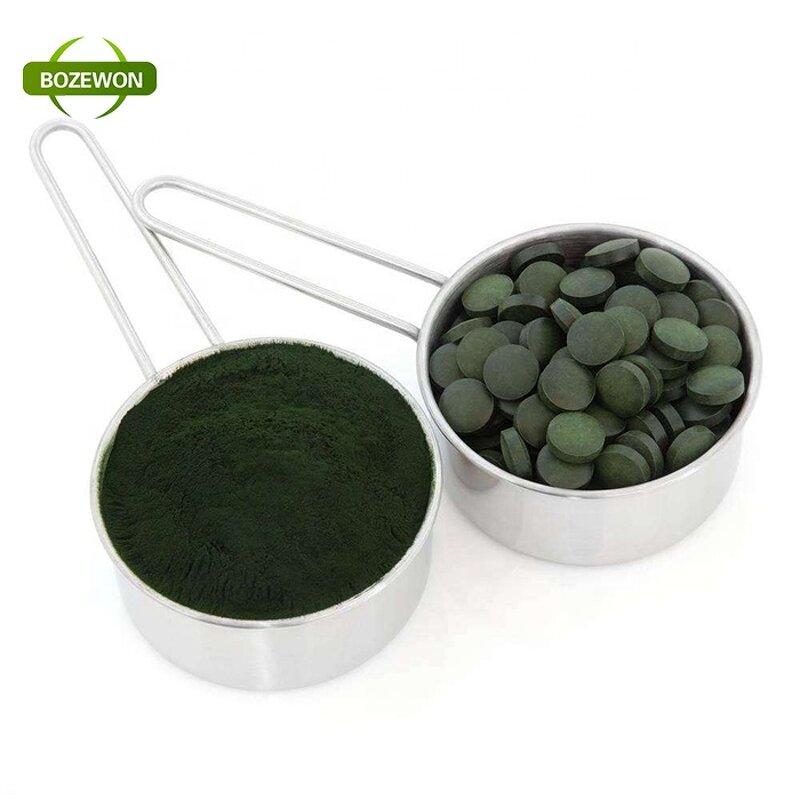 Spirulina Powder Manufacturer - Organic 500mg Tablet Capsule Food Grade HACCP