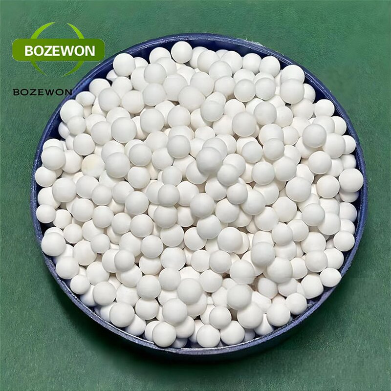 Activated Alumina Desiccant Manufacturer - 99% Al2O3 Ball 3-4mm 2-Year Shelf Life