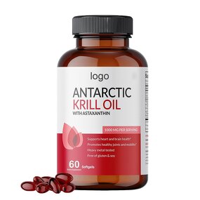 Antarctic Krill Oil Softgel Capsules Manufacturer - Organic Omega 3 1000mg/2000mg