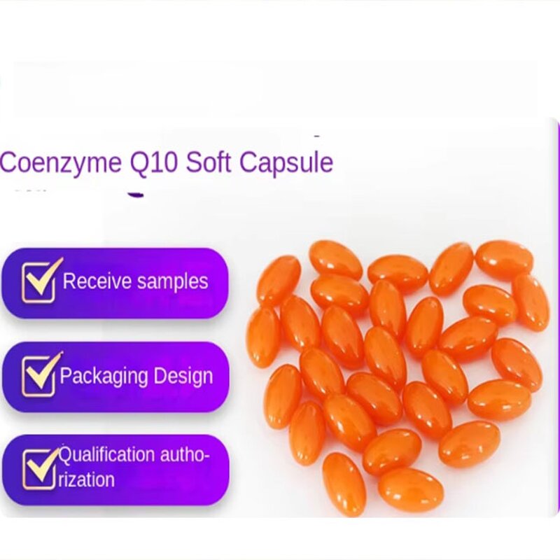 Coenzyme Q10 Capsules Factory - High Content 60 Capsules Source Spot