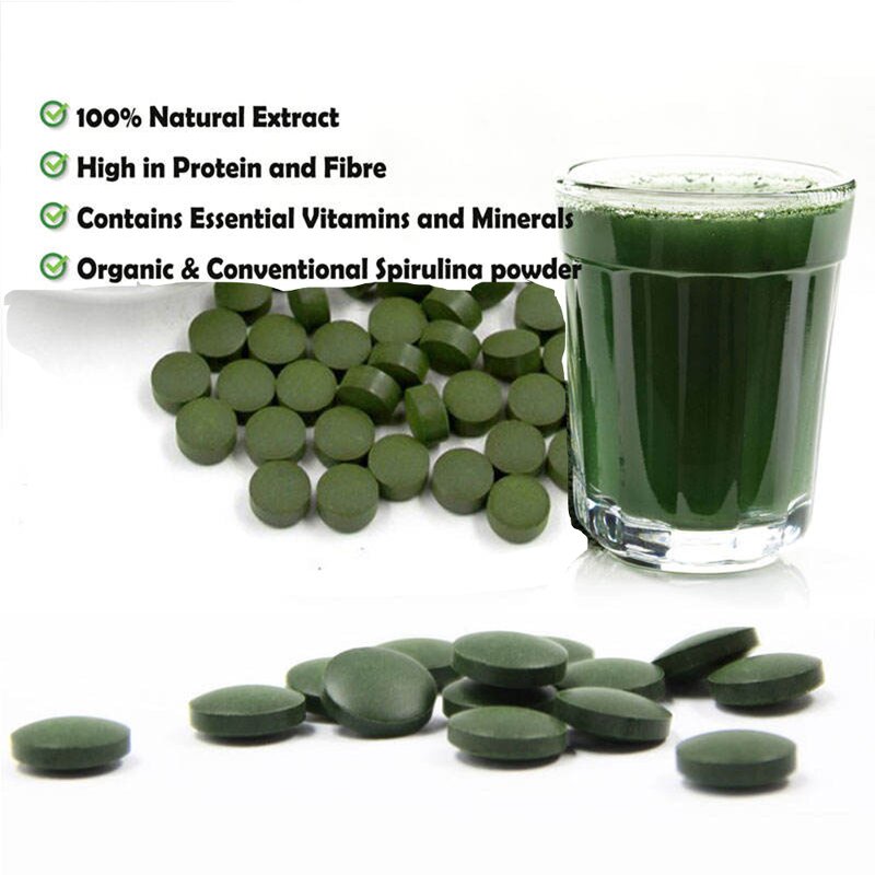 Spirulina Chlorella Tablets Manufacturer - 100% Organic Bulk Nutritional Supplement & OEM