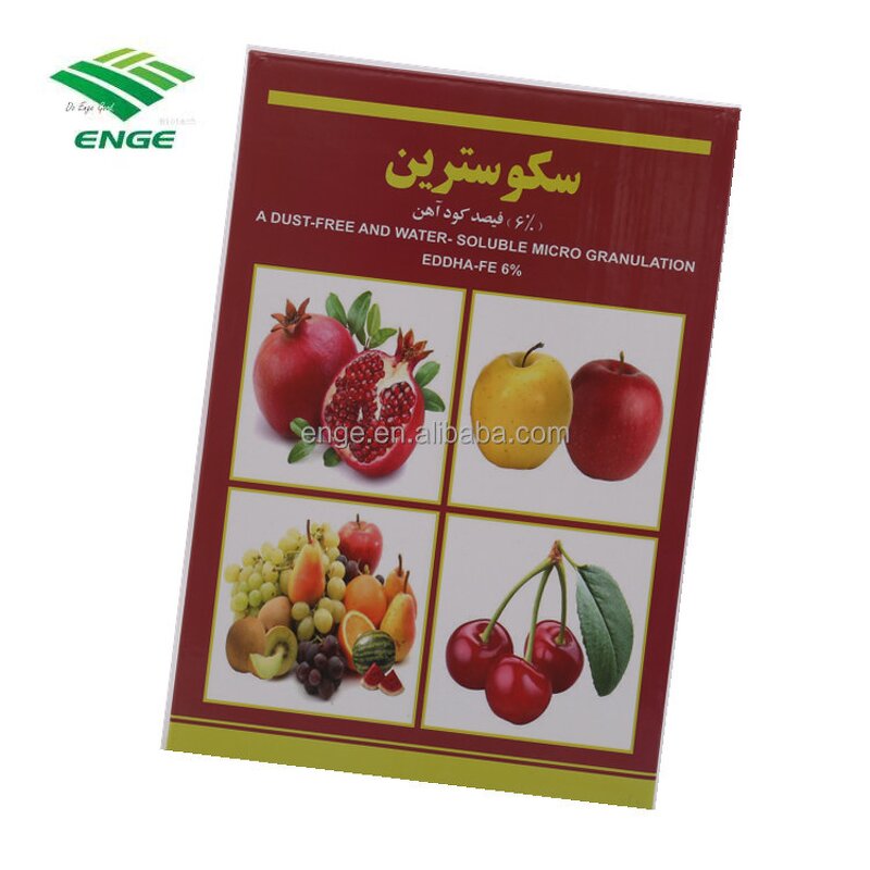 EDDHA Fe Fertilizer - 6% 100% Water Soluble O-O 4.8 Chelated Iron