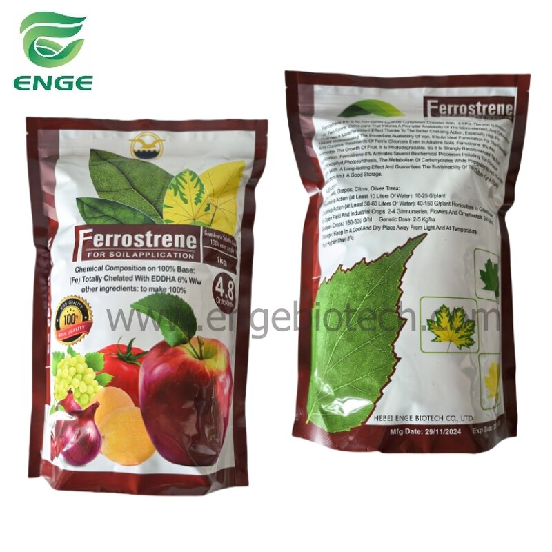 EDDHA Fe Fertilizer - 6% O-O 3.6-5.2 Enge High Quality Chelated Iron