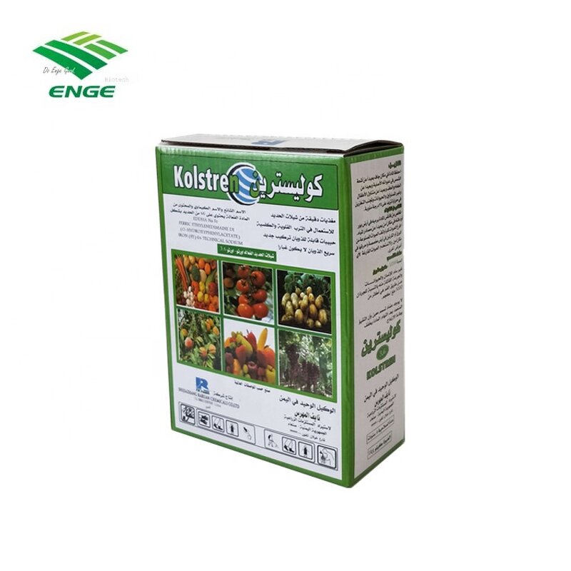 EDDHA Fe Fertilizer - 6% Factory Supply Chelated Iron for Plants