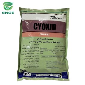 Cymoxanil Copper Oxychloride - 72%WP Fungicide Combination Pesticide