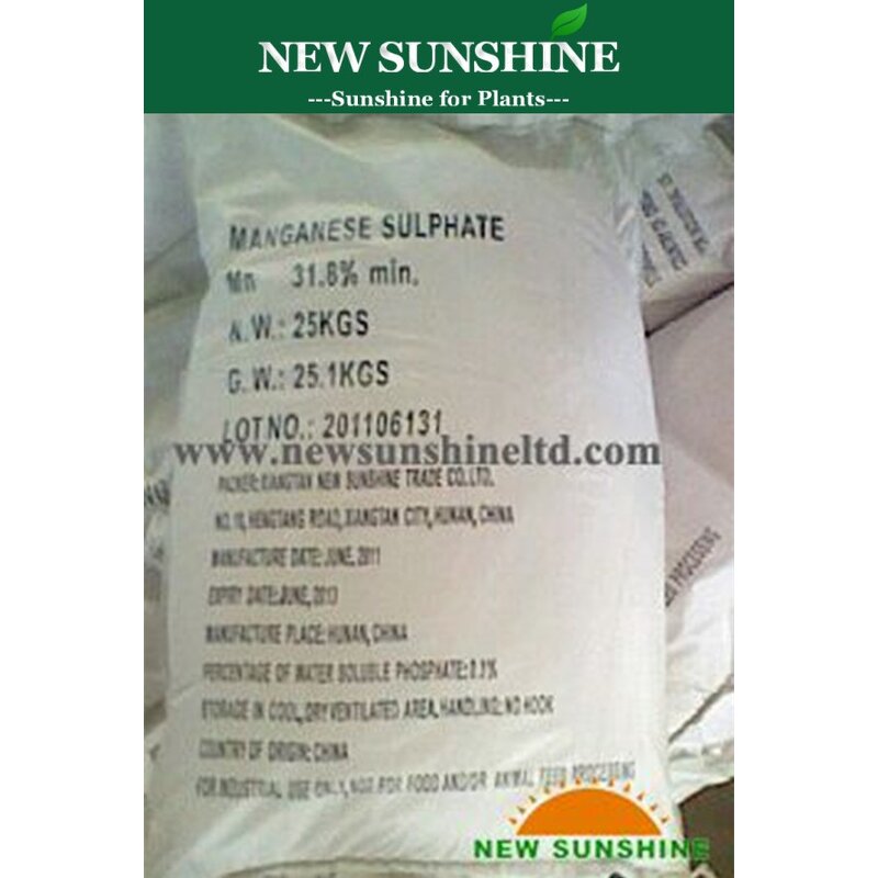 Manganese Sulphate Manufacturer - Monohydrate Agriculture Grade Feed Additives