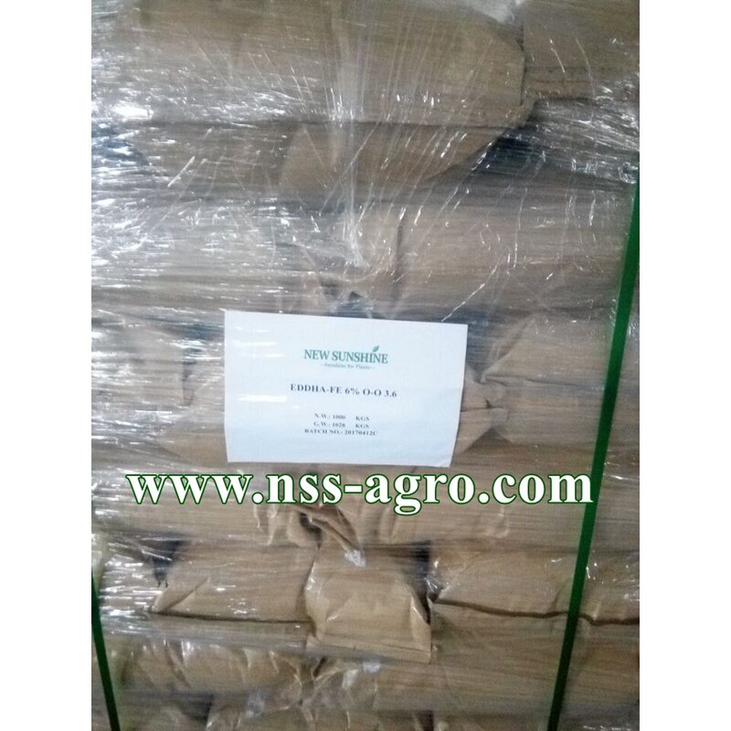 EDDHA Iron Fertilizer Manufacturer - Organic Chelate 6% Fe