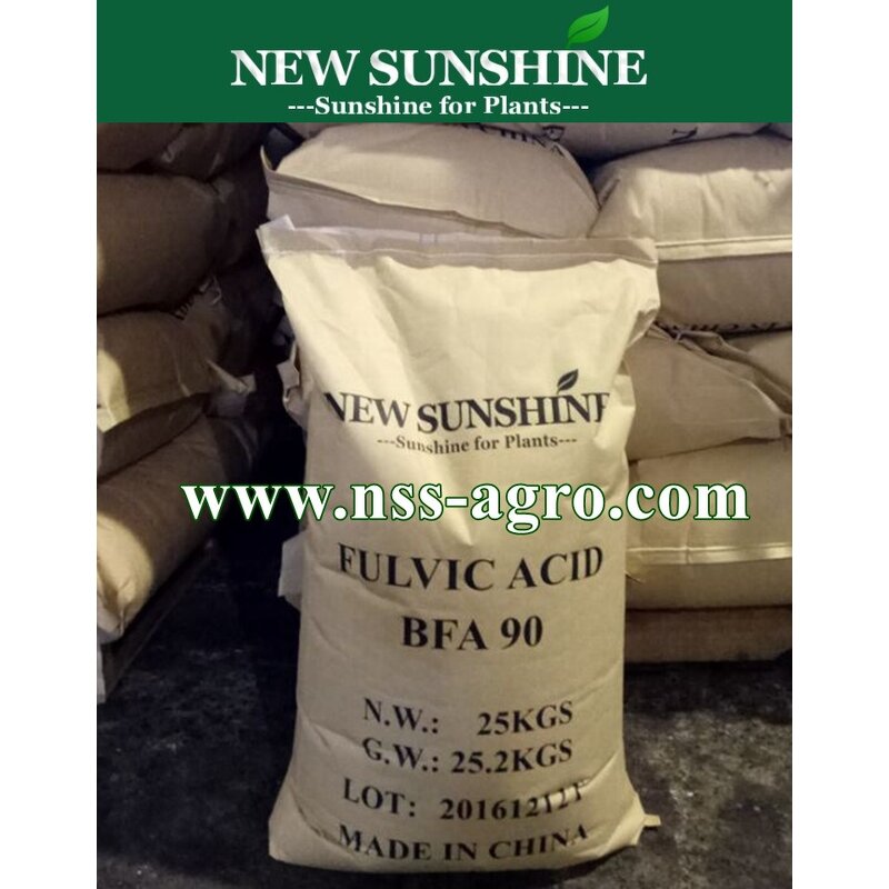 Fulvic Acid Manufacturer - Organic 95% Water Soluble Powder