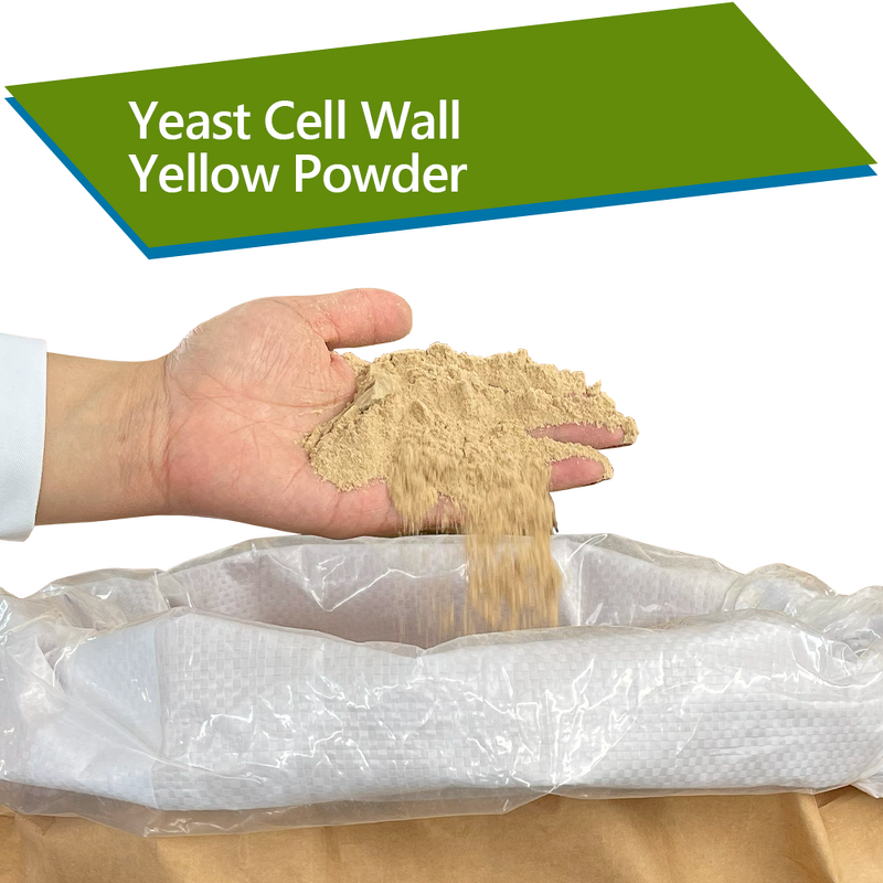 Yeast Cell Wall - Feed Grade 20% MOS 20% Glucan Animal Immunity Booster