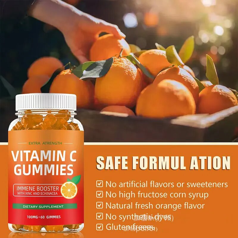 Vitamin C Gummies - Factory OEM/ODM 1000mg Dietary Supplement Vitamine C