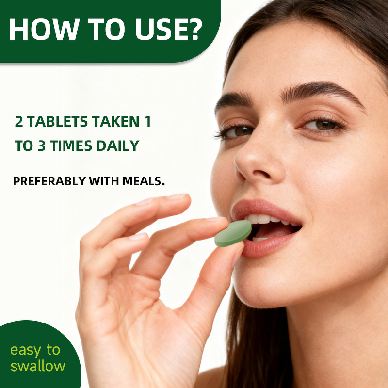 Organic Greens Tablets - OEM Fruit Veggie Digestion Immunity Supplement