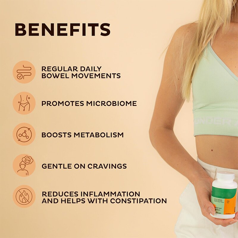 Gut Health Cleanse Capsules - Hot Sale Adult Colon Detox Vitamin Formula