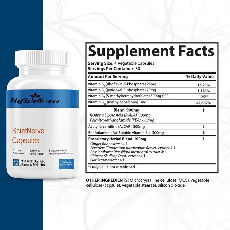 Hair Growth Vitamin Capsules - OEM Brand Adult Fuller Hair Quality Support