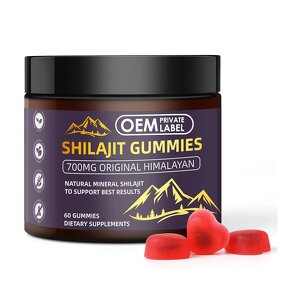 Shilajit Gummies - OEM Wholesale Pure Himalayan Extract Capsules Tablets Liquid