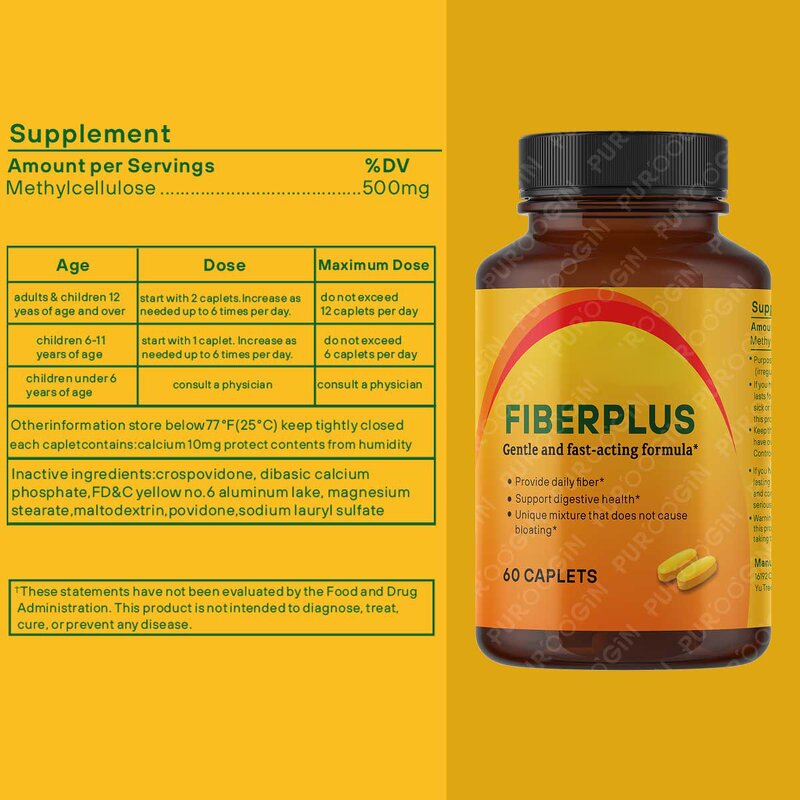 Fiber Chewable Tablets - Daily Sugar Free Fruit Flavors High Fiber Adult Supplement