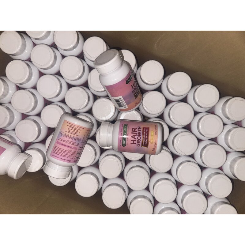 Men's Hair Growth Capsules - Private Label Vitamin Biotin Hair Supplement