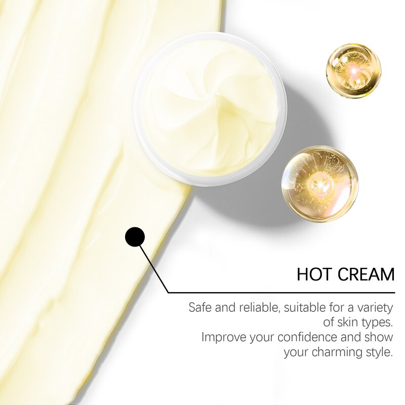 Organic Tummy Slimming Cream - Vegan Herbal Fat Burning Waist Cellulite Shaping