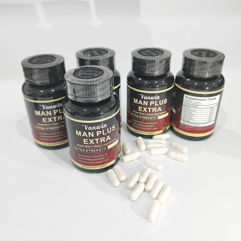 Men's Maca Plus Capsules - OEM ODM Black Maca Male Energy Enhancement