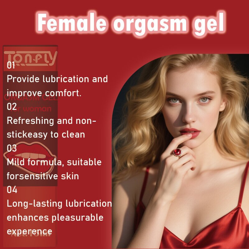 Yoni Orgasm Gel - TONFLY 15ml Natural Oil Women's Intimate Pleasure Enhancement