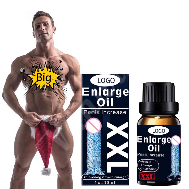 Men's Massage Oil - Natural Private Enlargement Strong Long Lasting Performance