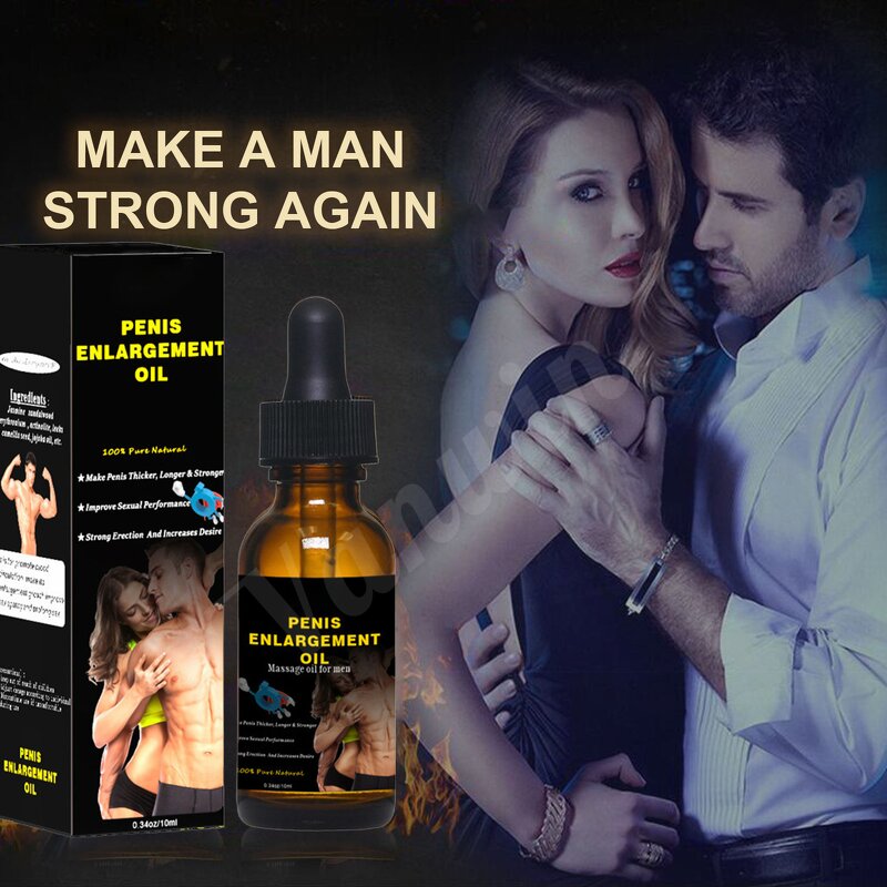 XXXL Men's Care Oil - Sandalwood Extracts Penis Enlargement Thickening Big Cock