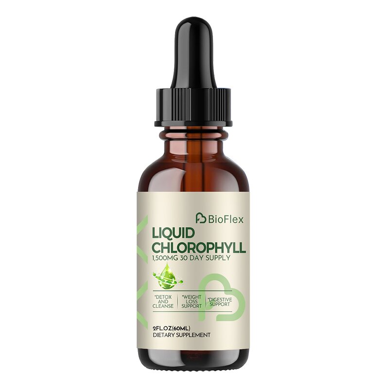 Chlorophyll Liquid Drops - Vanwin Custom Organic Herbal Detox Weight Loss Oral