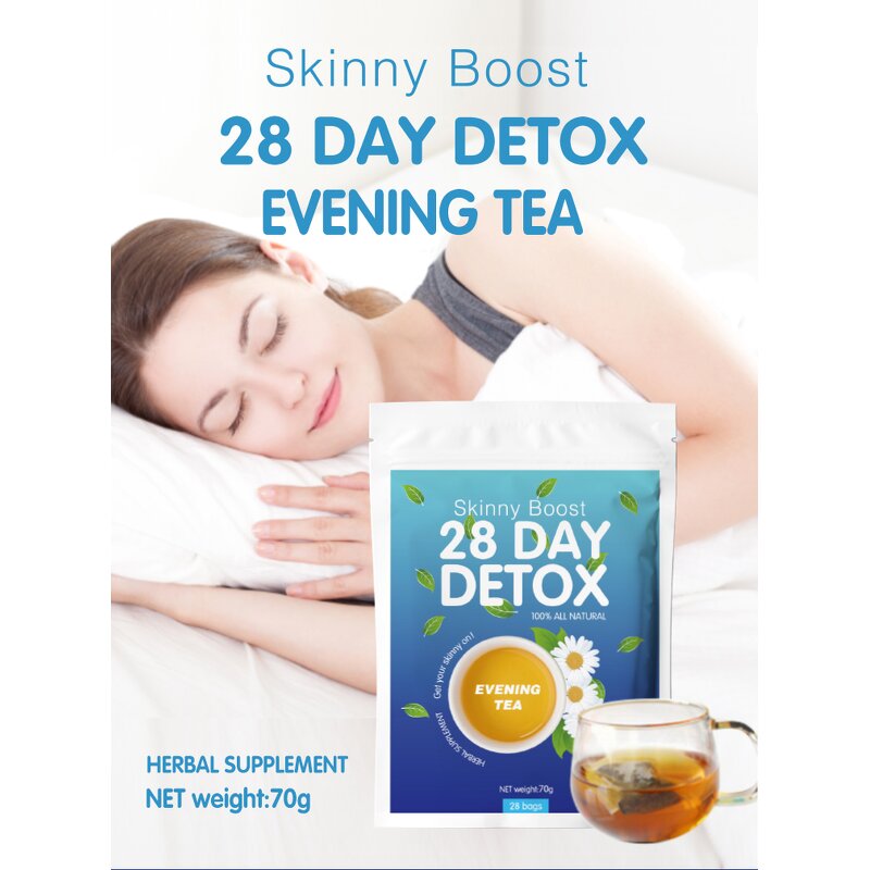 28 Day Detox Tea - OEM Night Boost GMP Natural Bedtime Slimming Teabag