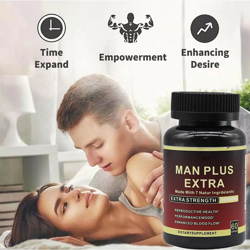 Black Maca Capsules - Hot Selling Male Enhancement Endurance Vitamin Support