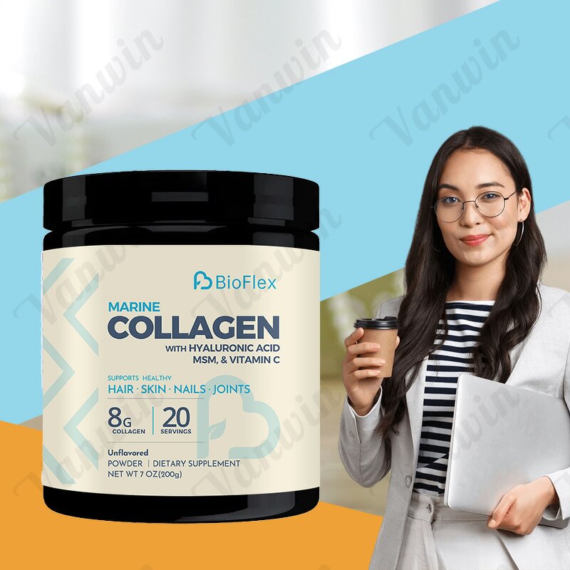 Collagen Vitamin C Powder - Wholesale Antioxidant Skin Brightening Hair Nails
