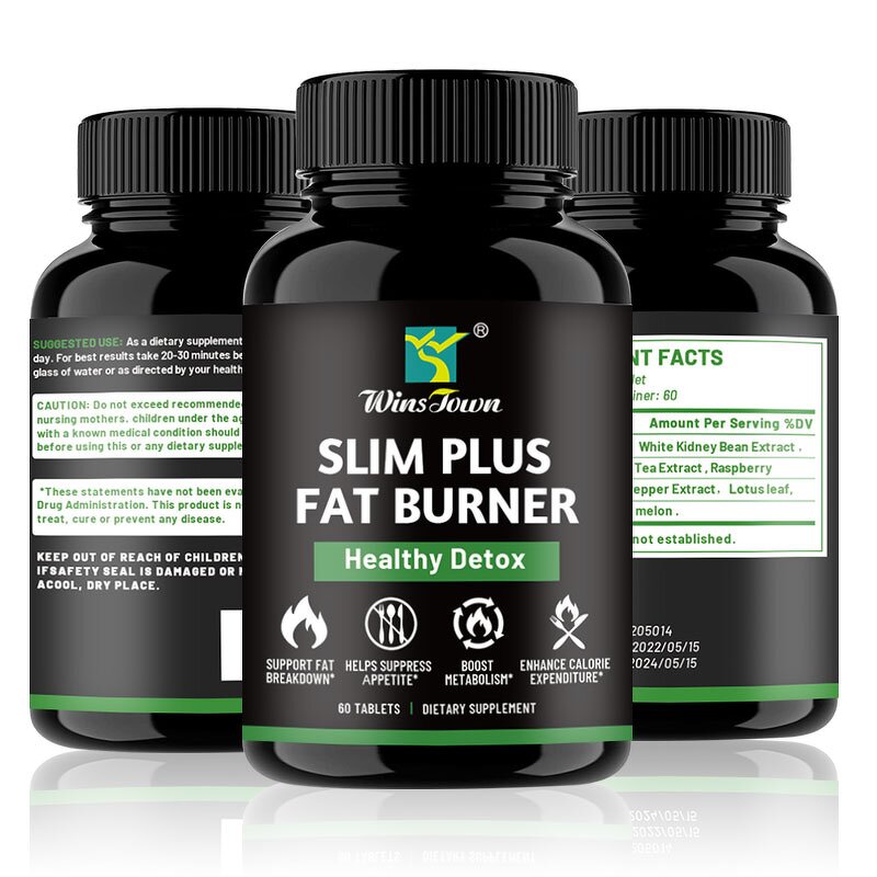 Detox Slim Plus Tablets - Private Label Natural Weight Loss Capsule Custom Fit