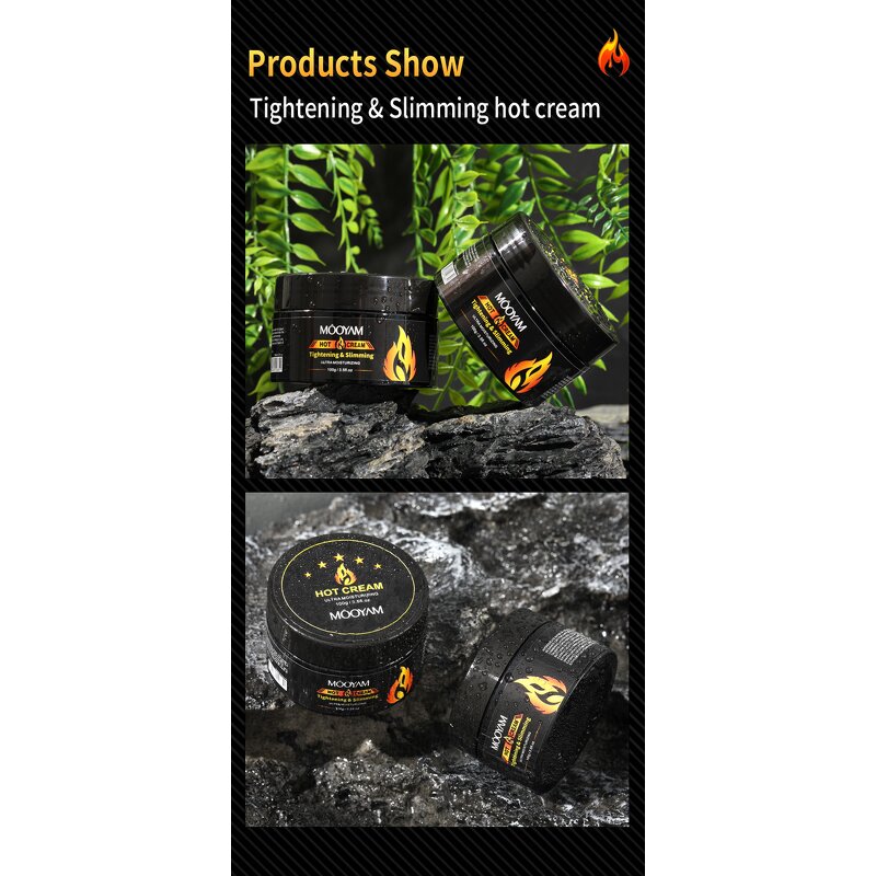 7 Days Slimming Cream - MOOYAM Herbal Organic Leg Body Fat Burning Firming Gel