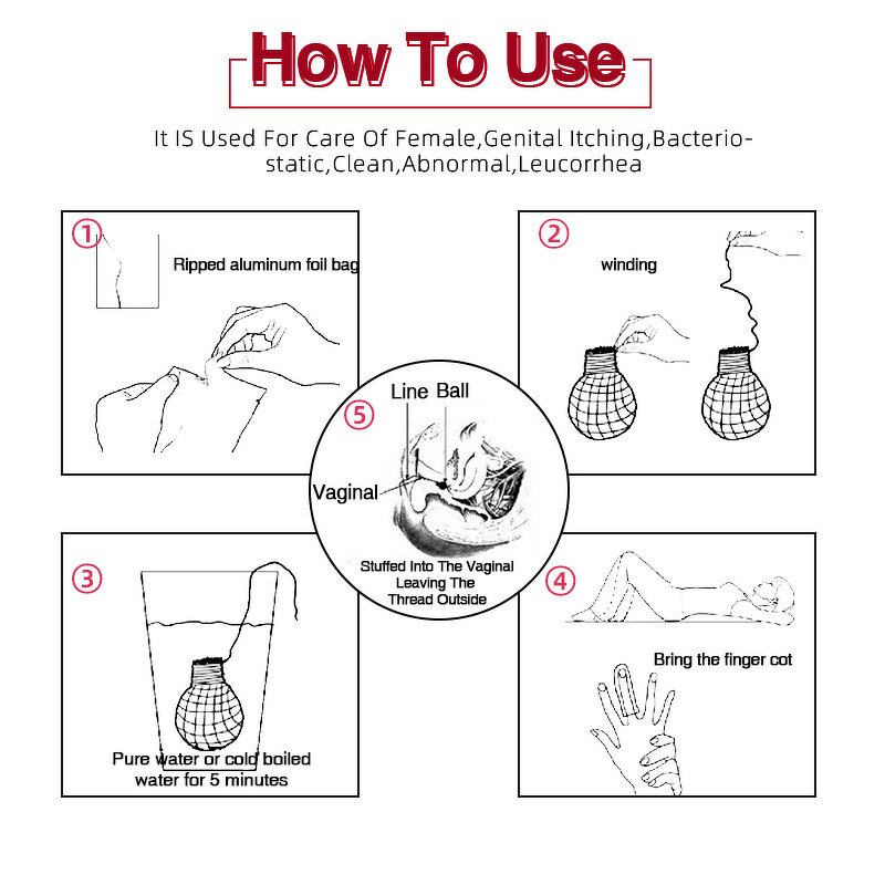 Yoni Detox Pearls - 100% Original Chinese Factory Wholesale Vacuum Packaging