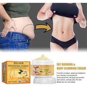 Herbal Belly Slim Cream - Private Label Fat Burning Waist Cellulite Weight Loss