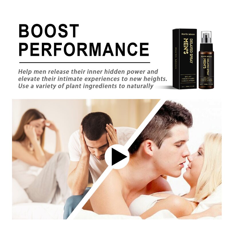 Delay Spray for Men - Hot Sale Organic 30ML Plant Extract Safe No Side Effects