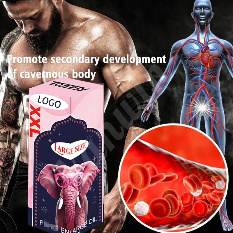 XXL Men's Oil Spray - Vanwin Herbal Floral Scent Male Private Care Fast-Lasting