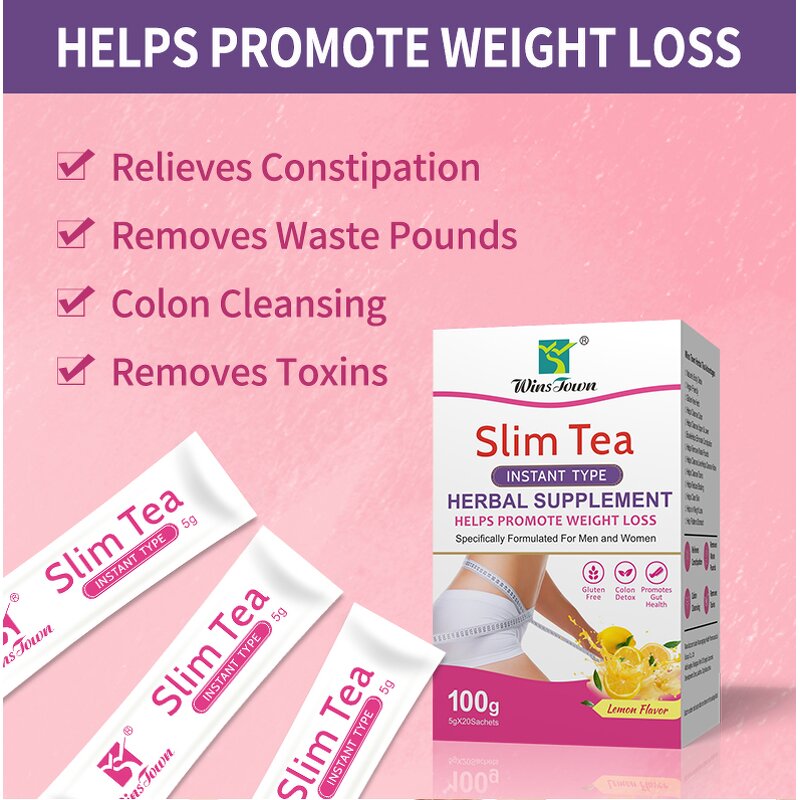 Lemon Slimming Instant Tea - Vanwin OEM Custom Fat Burning Slim Green Coffee
