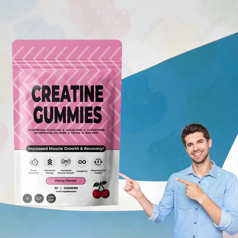 Creatine Monohydrate Gummies - OEM Private Label 5000mg Adult Gym Immunity