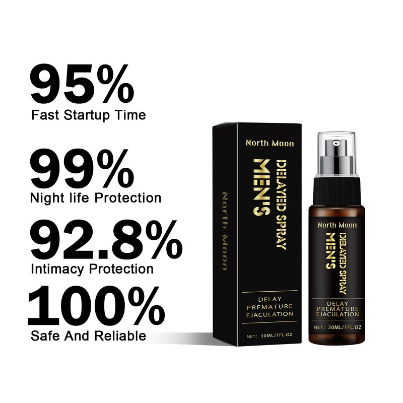 Delay Spray for Men - Hot Sale Organic 30ML Plant Extract Safe No Side Effects