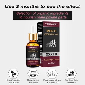 XXL Men's Care Oil - 2026 Hot Selling Enhanced Big XL Couple Sex Essential Oil