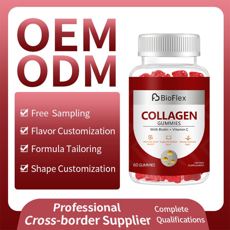 Collagen Biotin Gummies - Vanwin Private Label Vitamin C Hair Skin Nails Immunity