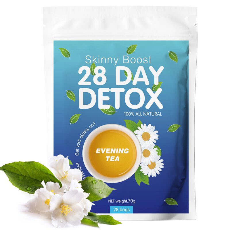 28 Day Detox Tea - OEM Night Boost GMP Natural Bedtime Slimming Teabag