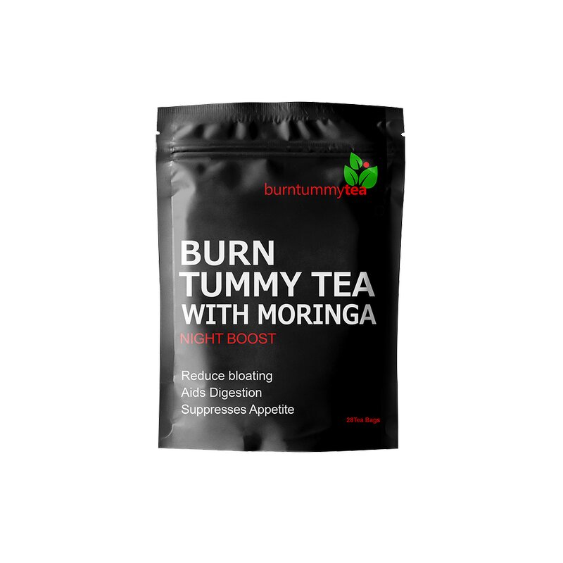 Tummy Burn Slim Tea - Vanwin Organic 28 Sachets Metabolism Boost Box