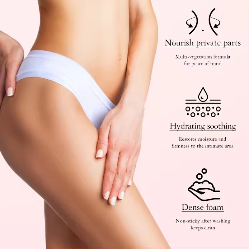 Yoni Wash Gel - Private Label PH Balance Feminine Intimate Cleansing Gel